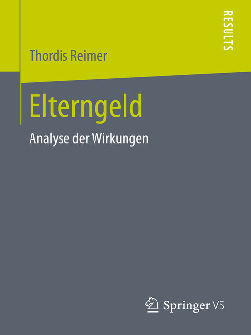 Title details for Elterngeld by Thordis Reimer - Available